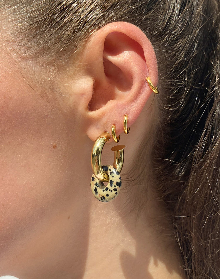 Leopard Doughut Earring Charm